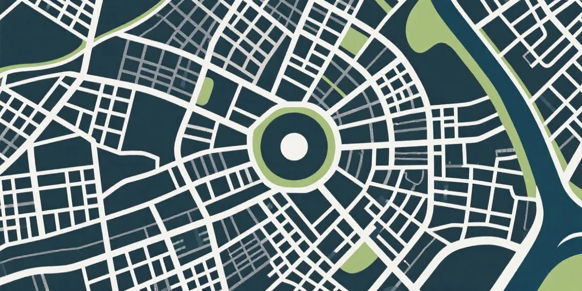 公司位置示意图